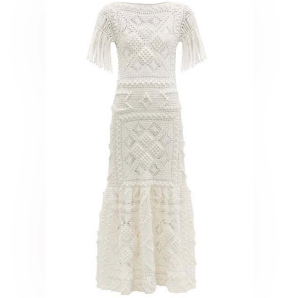 ZImmermann Candescent Crochet Maxi Dress